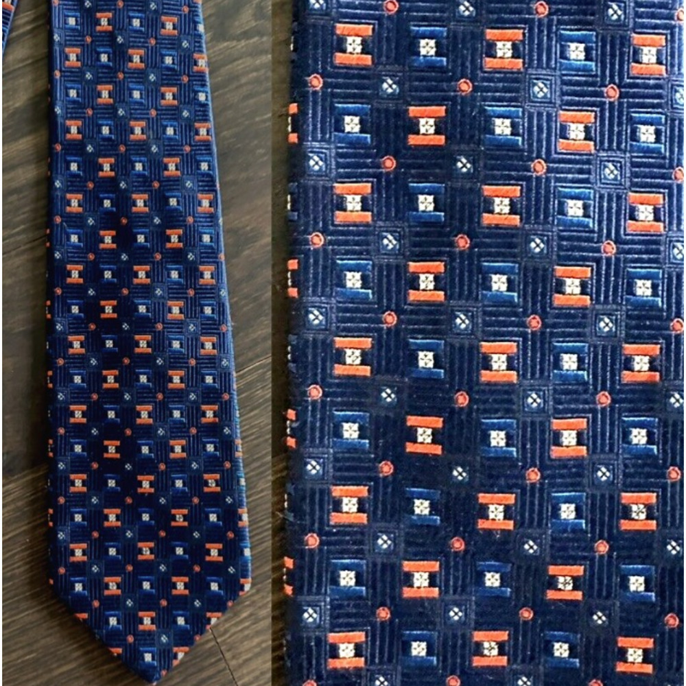LNWOT Robert Talbott Studio Tie USA Thick SilK Woven FAbric-62L